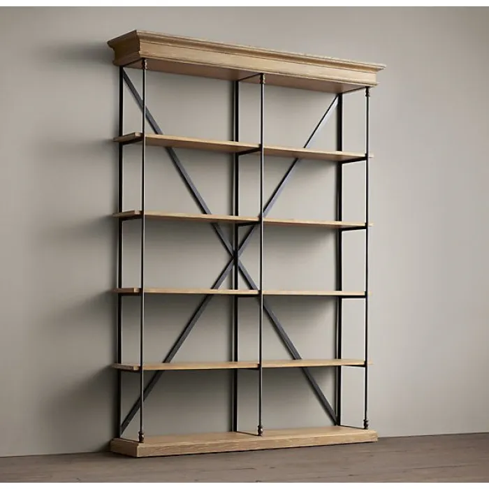 Стеллаж Old Oak Double от ImperiumLoft