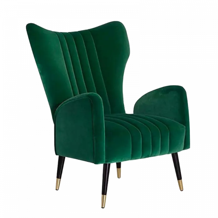 Кресло plant-collections Drummond Armchairs Blue Velvet от ImperiumLoft