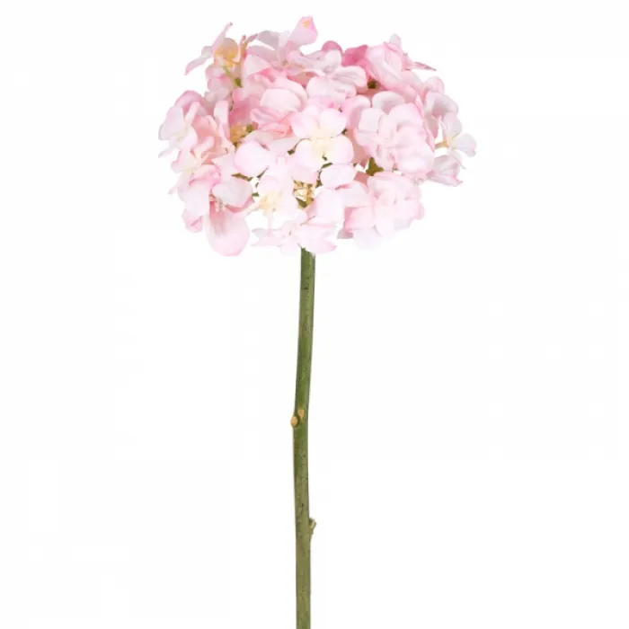 Декоративный искусственный цветок Pink Hydrangea от ImperiumLoft