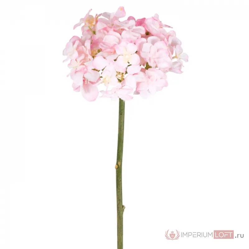 Декоративный искусственный цветок Pink Hydrangea от ImperiumLoft