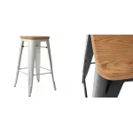 Барный стул Tolix Board Seat barstool