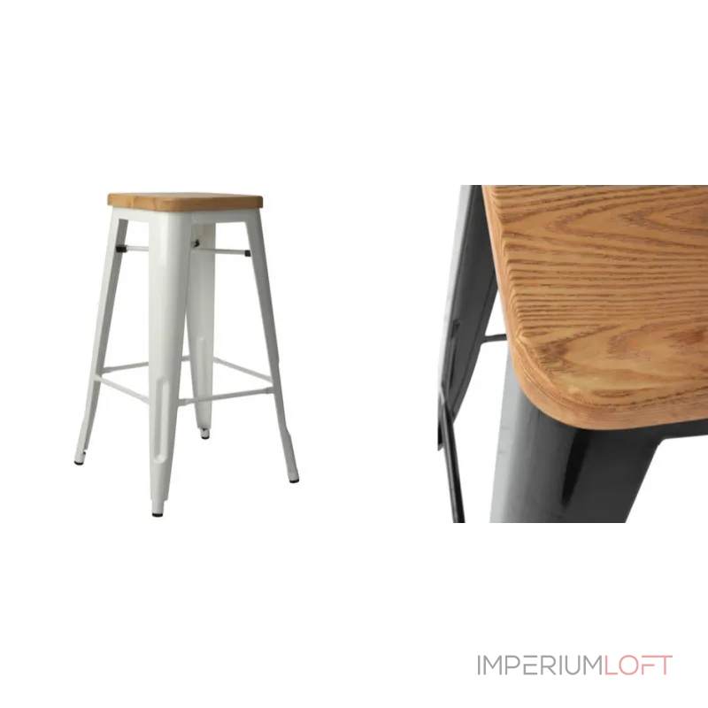 Барный стул Tolix Board Seat barstool Барный стул Tolix Board Seat barstool