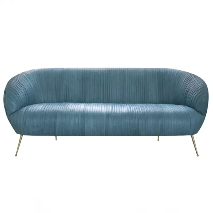 Софа Kelly Wearstler Souffle Settee Leather от ImperiumLoft
