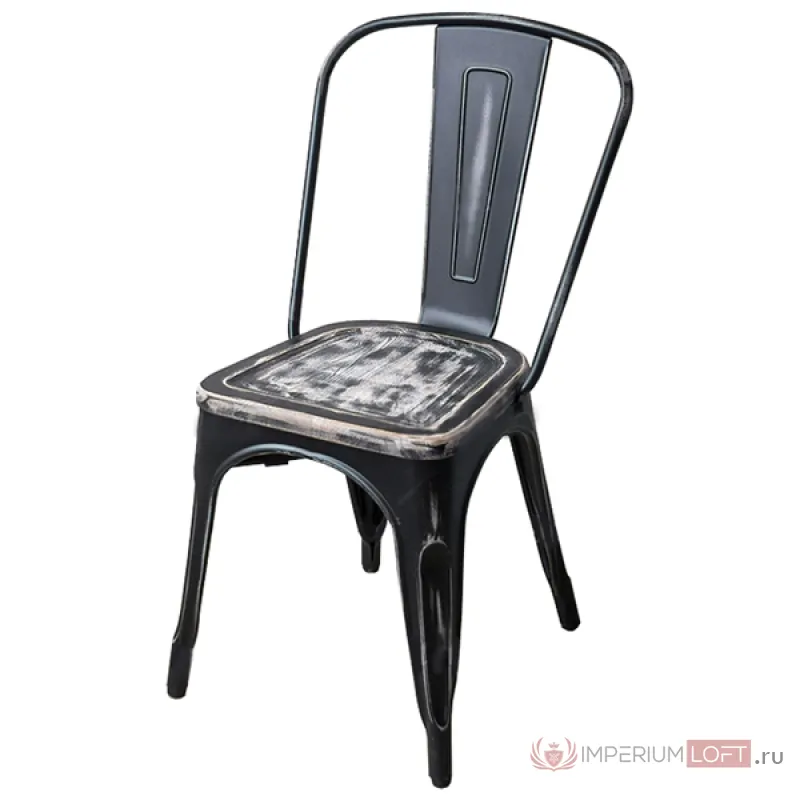 Кухонный стул Tolix Chair Vintage Wood designed by Xavier Pauchard от ImperiumLoft