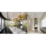 Люстра ASTRA Chandelier Sputnik Brass от ImperiumLoft