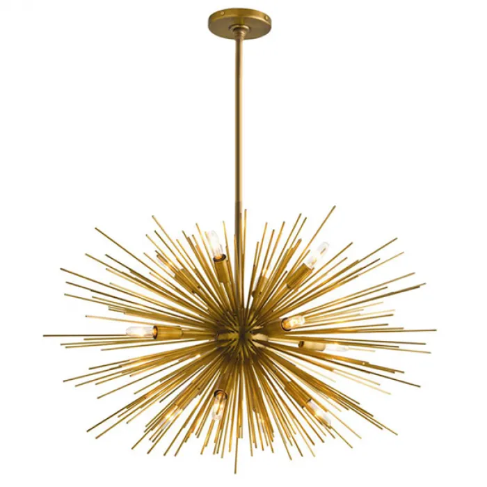 Люстра ASTRA Chandelier Sputnik Brass от ImperiumLoft