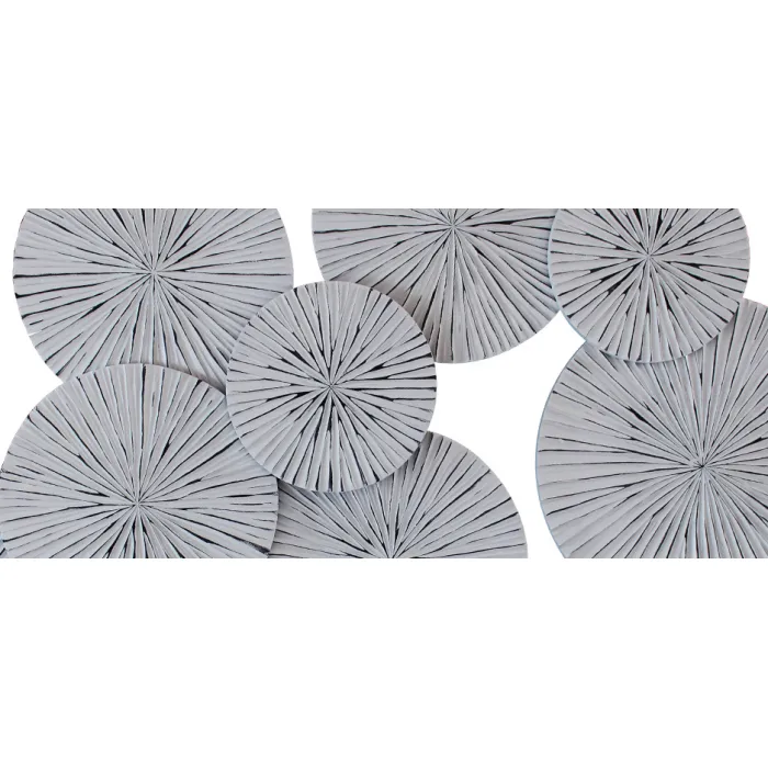 Арт-объект Apollo Gray Wall Plaque Disc от ImperiumLoft