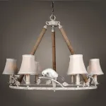 Люстра Norman Bird Forest Patina 6 от ImperiumLoft