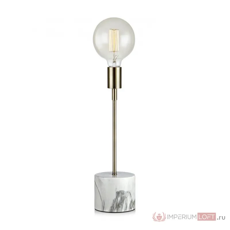 Настольная лампа Marble Top Brass Tall от ImperiumLoft