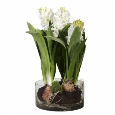 Декоративный искусственный цветок White Hyacinths