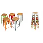 Барный стул Tolix Board Seat barstool