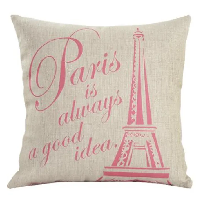 Подушка Eiffel Tower от ImperiumLoft