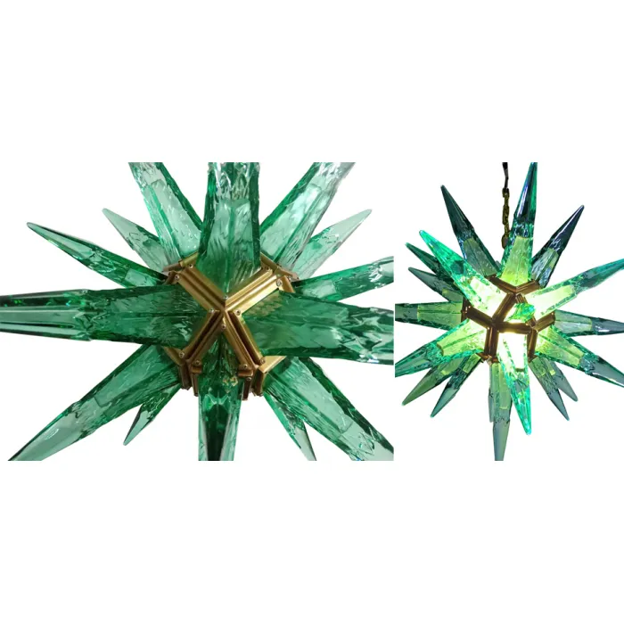 Люстра Chandelier Star Turquoise от ImperiumLoft