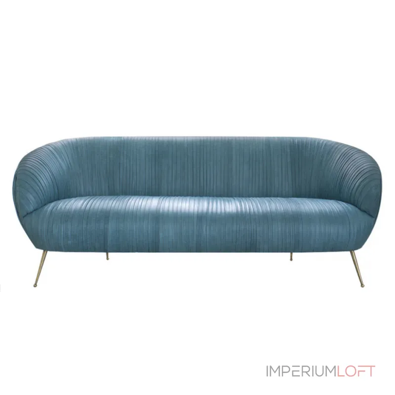 Софа Kelly Wearstler Souffle Settee Leather от ImperiumLoft