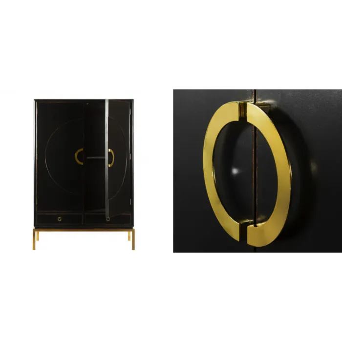 Шкаф China Rack Black от ImperiumLoft