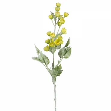 Декоративный искусственный цветок Yellow Inflorescence
