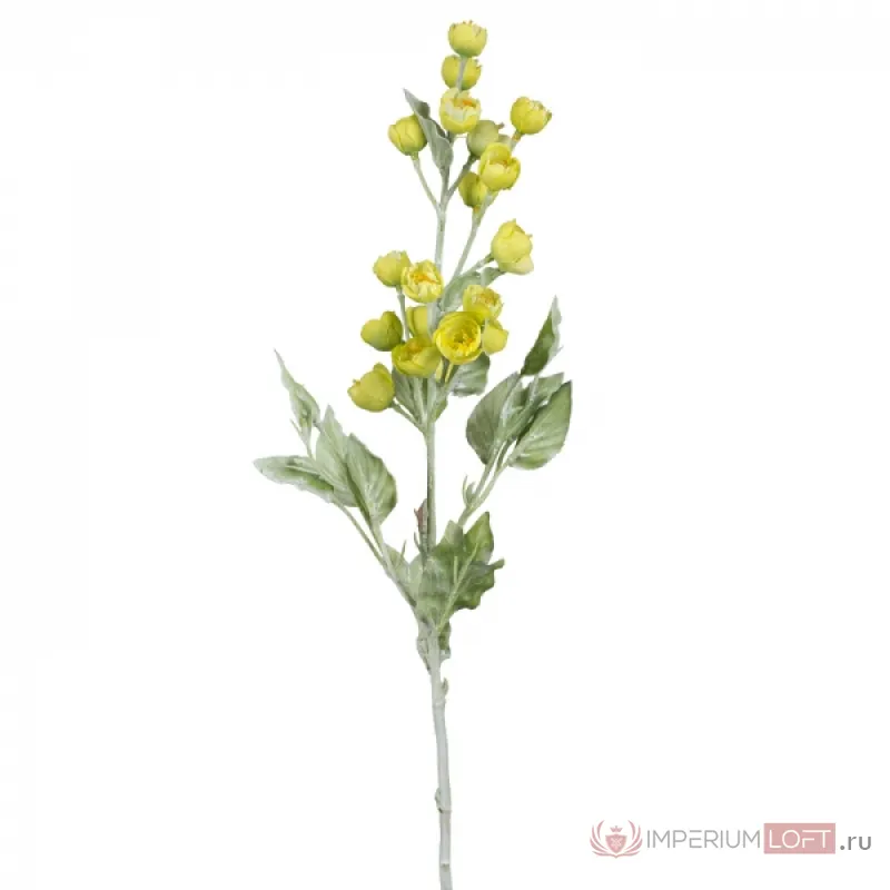 Декоративный искусственный цветок Yellow Inflorescence от ImperiumLoft