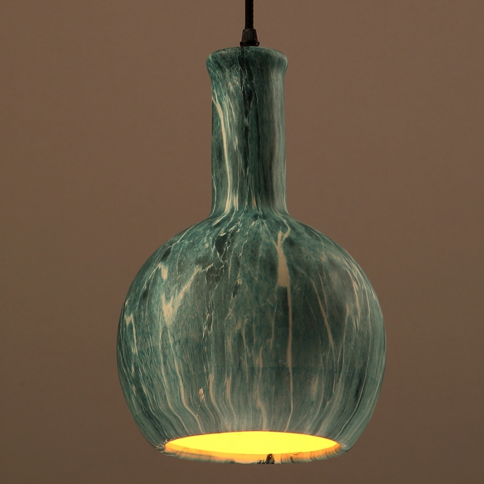 Подвесной светильник Malachite Pendant #3 от ImperiumLoft