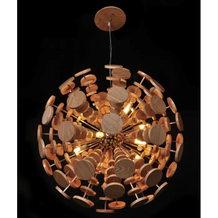Люстра Wooden Glowworm Sphere от ImperiumLoft
