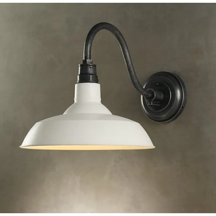 Бра Vintage Barn Sconce White от ImperiumLoft