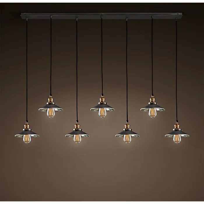 Люстра Loft Cone Pendant Reflector 7 Line от ImperiumLoft