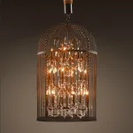 Люстра Steampunk Birdcage Chandelier от ImperiumLoft