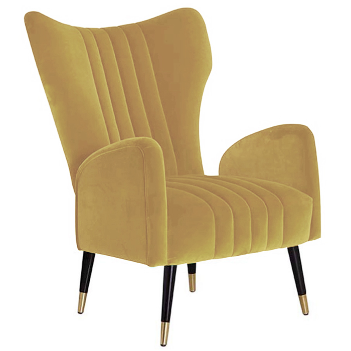 Кресло plant-collections Drummond Armchairs Gold Velvet от ImperiumLoft