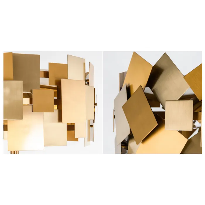 Торшер Gold Plate Floor Lamp от ImperiumLoft