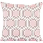 Подушка Hexagon Pink Geometry