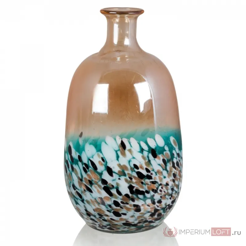 Декоративная ваза Amber flower Potbellied от ImperiumLoft