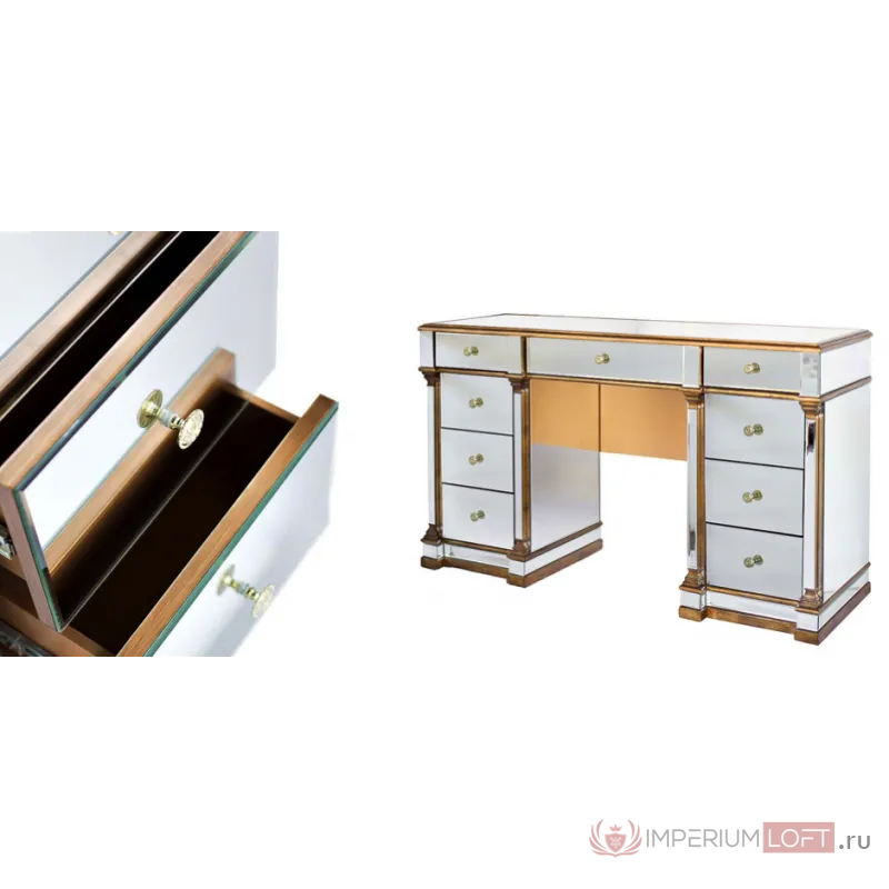 Консоль-стол Mirrored Сonsole от ImperiumLoft