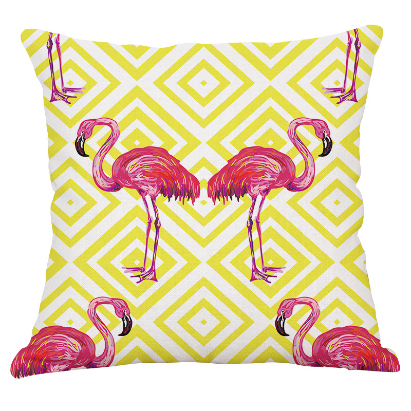 Декоративная подушка Flamingo 13 от ImperiumLoft