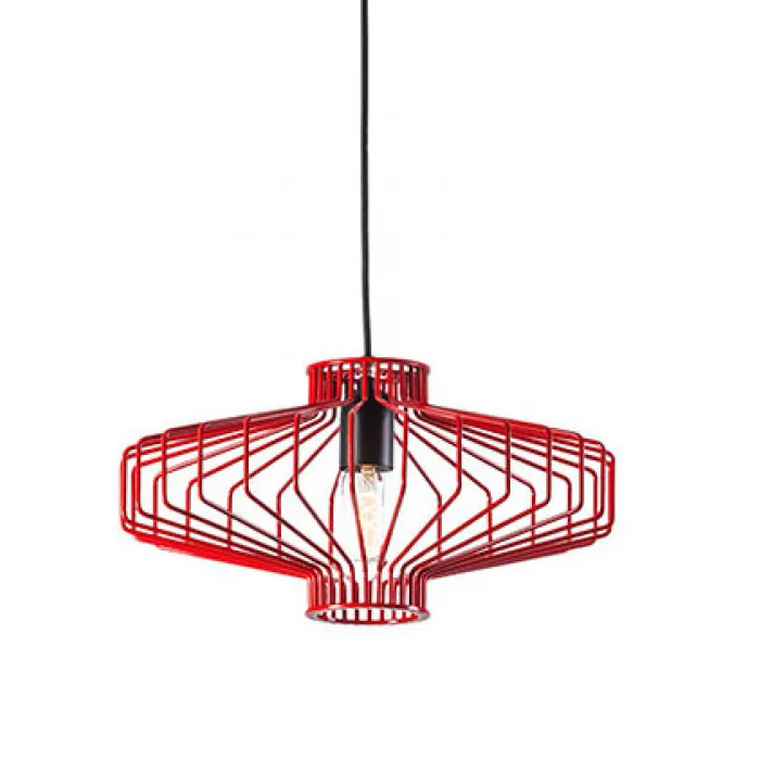 Подвесной светильник Cage Wire Color Middle от ImperiumLoft