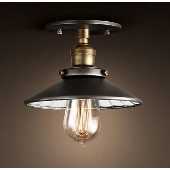 Потолочный светильник 20th c.Factory Filament Reflector от ImperiumLoft