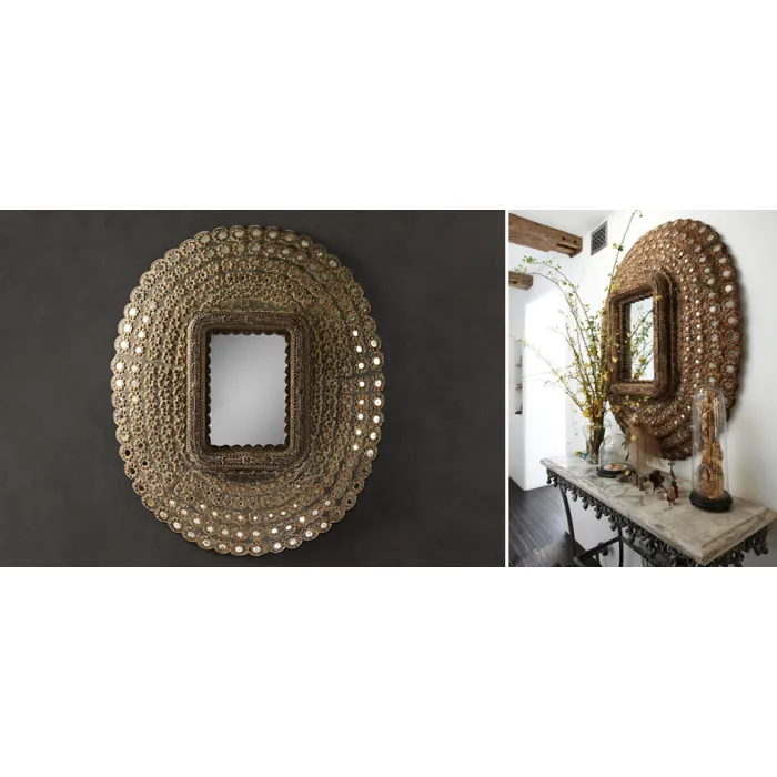 Зеркало Peacock Mirrors Restoration Hardware от ImperiumLoft
