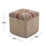 Пуф для хранения Jack Britannia Collection от ImperiumLoft