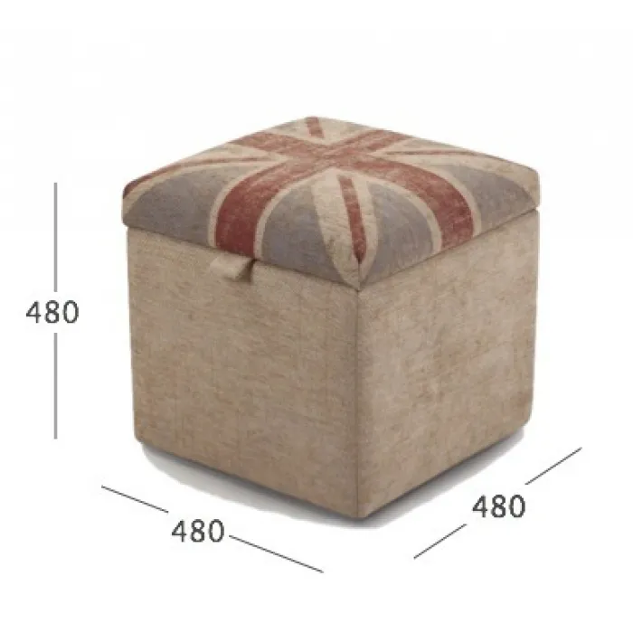 Пуф для хранения Jack Britannia Collection от ImperiumLoft