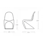 Стул Panton от LaLume от ImperiumLoft