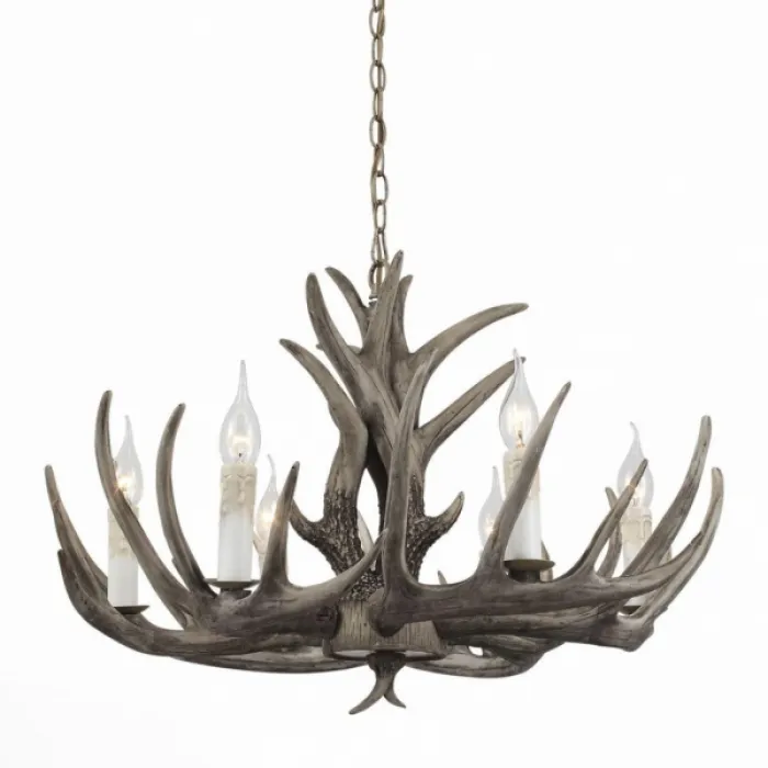 Люстра Hornland Chandelier 6 Grey от ImperiumLoft