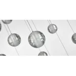 Bocci Led Crystal Glass Ball 26 designed by Омер Арбель in 2005