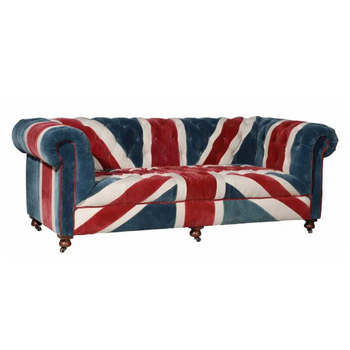 William Sofa Union Jack Velvet Andrew Martin от ImperiumLoft