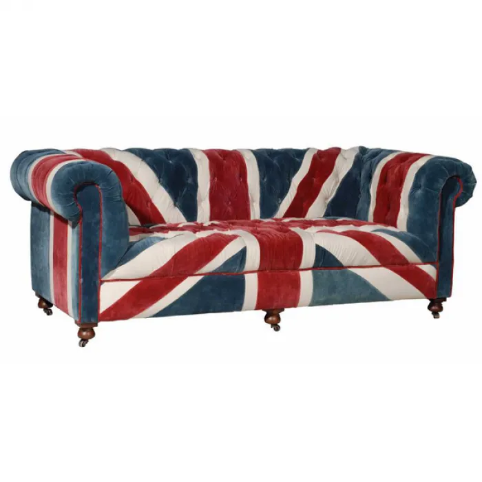 William Sofa Union Jack Velvet Andrew Martin от ImperiumLoft