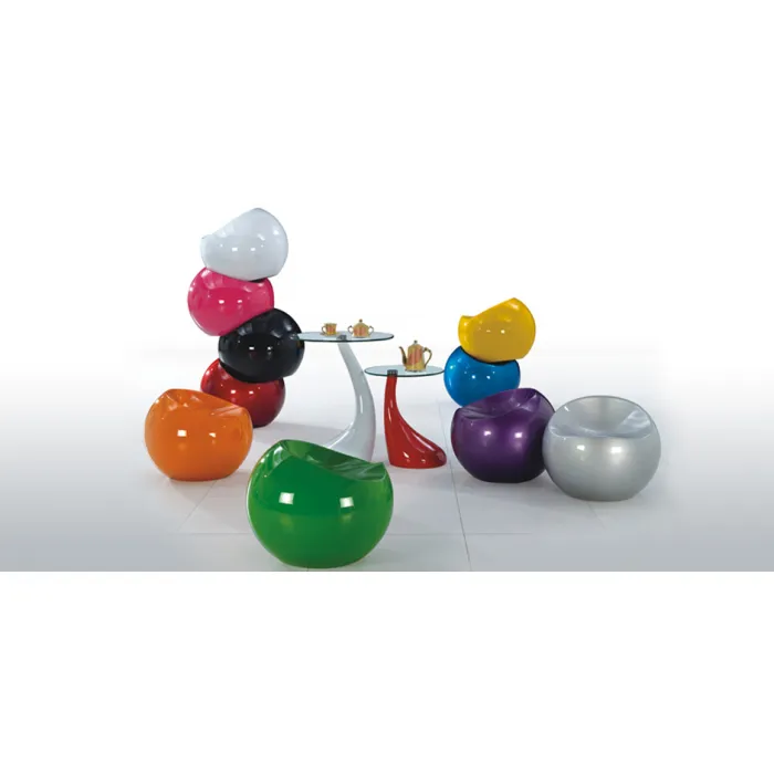 Большой табурет Finn Stone Ball Chair от ImperiumLoft