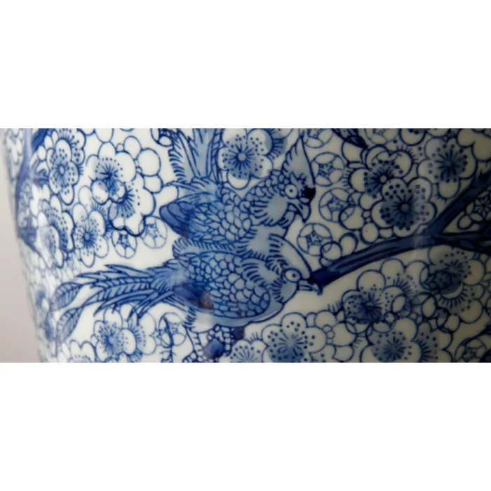 Китайская чайная ваза Blue birds от ImperiumLoft