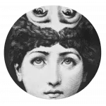 Декоративная тарелка Fornasetti 30.CR.BW.R01-285
