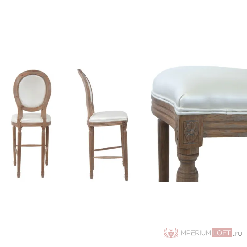 Стул French chairs Provence Bar Brown Chair от ImperiumLoft