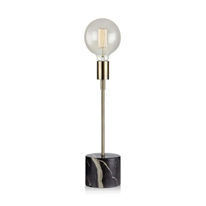 Настольная лампа Marble Top Black Tall от ImperiumLoft