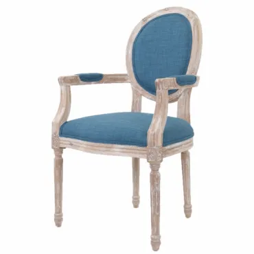Стул French chairs Provence Blue ArmChair