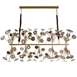 Люстра Burst Chandelier Natural Agate Line от ImperiumLoft