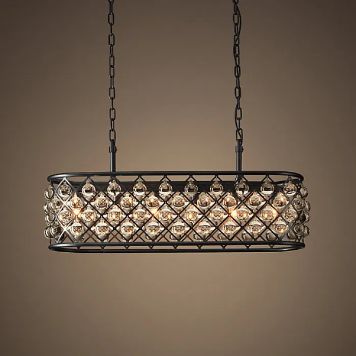 Люстра RH Spencer Rectangular Chandelier 80 от ImperiumLoft